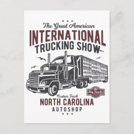 Postal Big Truck Truck Show North Carolina Auto Shop