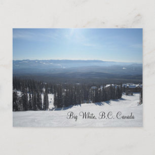 Postal Big White, Columbia Británica, Canadá
