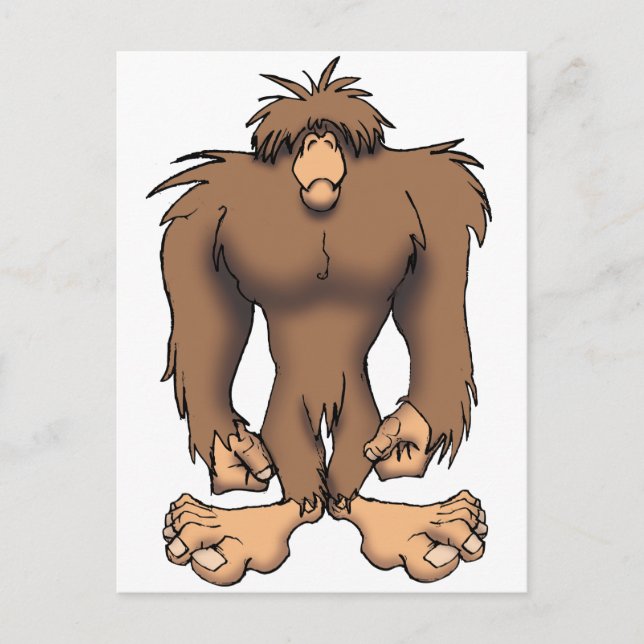 POSTAL BIGFOOT (Anverso)