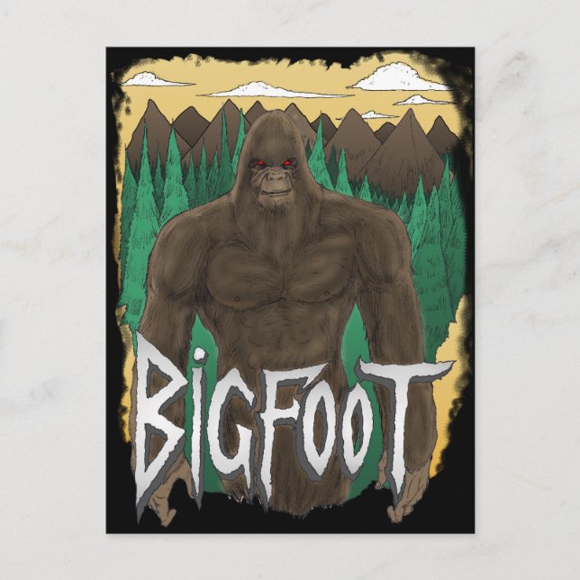Postal Bigfoot (Anverso)