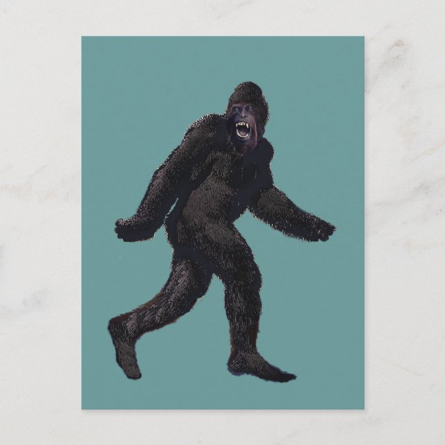Postal Bigfoot Sasquatch Yetti (Anverso)