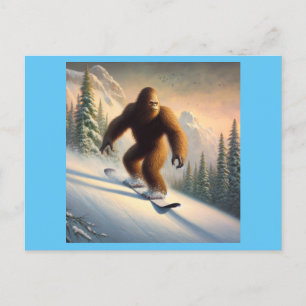 Postal Bigfoot Snowboarding