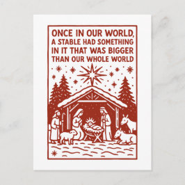 Postal Bigger than our whole world 1