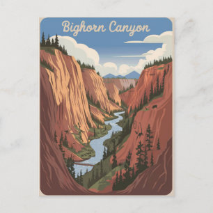 Postal Bighorn Canyon Vintage