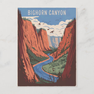 Postal Bighorn Canyon Vintage