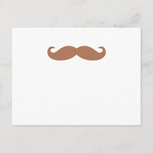 Postal bigote único