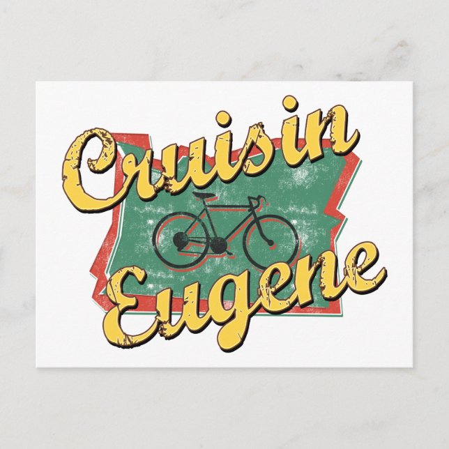 Postal Bike Eugene Cruise Oregon (Anverso)