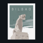 Postal BILBAO ・ Alma del Norte ・ Edificio El Tigre<br><div class="desc">La escultura de El Tigre, de Joaquín Lucarini, se ha convertido en uno de los símbolos del pasado industrial de Bilbao. La escultura está sobre la torreta de un Edificio Fabril de la ribera de Botica Vieja en el barrio billbaíno de Deusto. El Edificio fue diseñado por el arquitecto Pedro...</div>