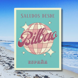 Postal Bilbao España Retro Vintage Postcard