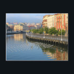 Postal Bilbao, España vasca<br><div class="desc">Bilbao,  España vasca,  a orillas del río Nervión. Esta hermosa ciudad está en El Camino del Norte.</div>