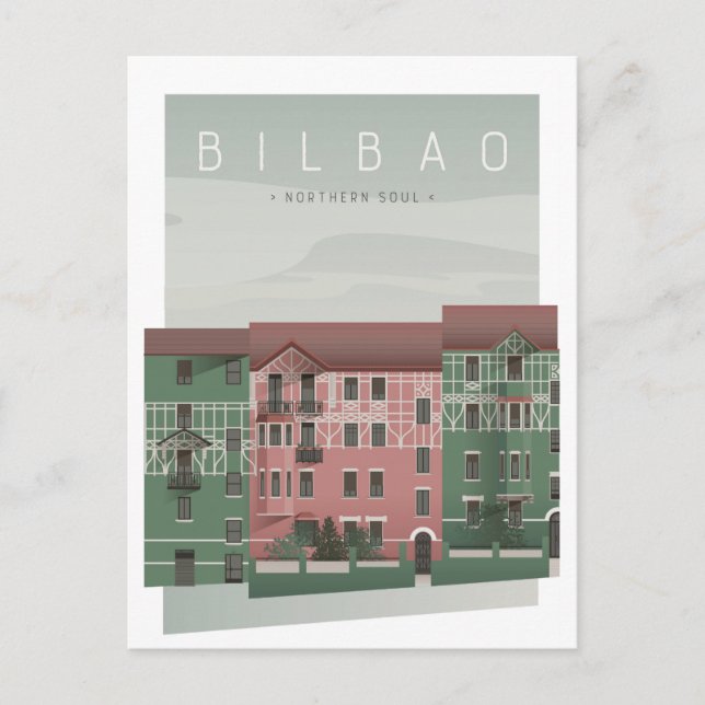 Postal BILBAO ・ Soul Norte ・ Kirikiño (Anverso)