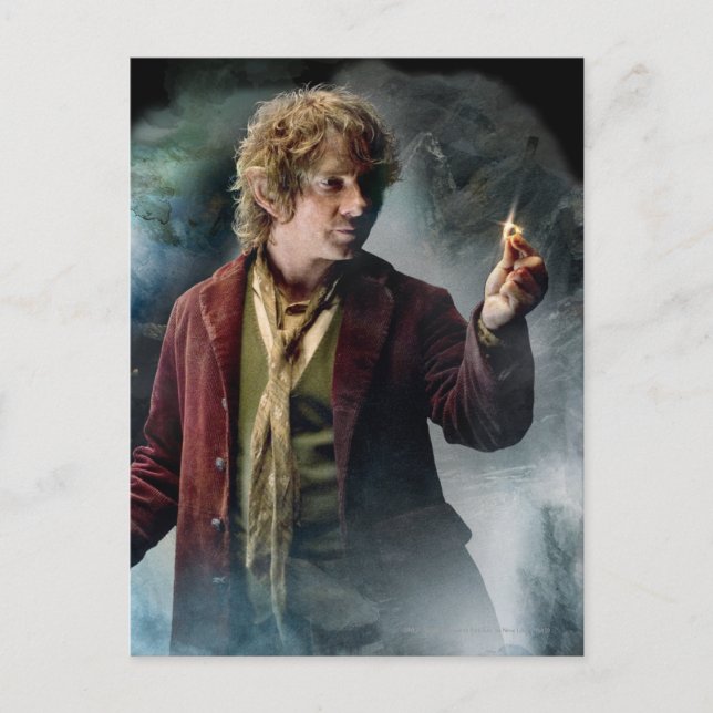 Postal BILBO BAGGINS™ Con El Anillo (Anverso)