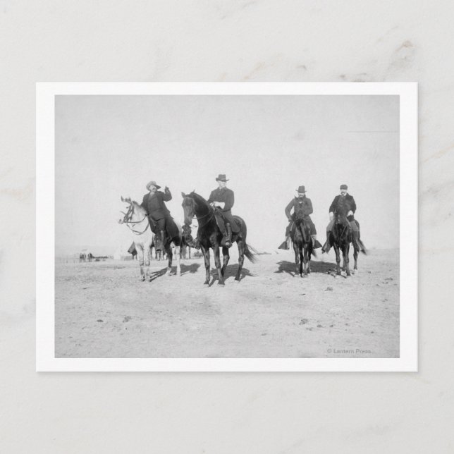 Postal Bill Búfalo, Millas Generales, Capitán Baldwin (Anverso)