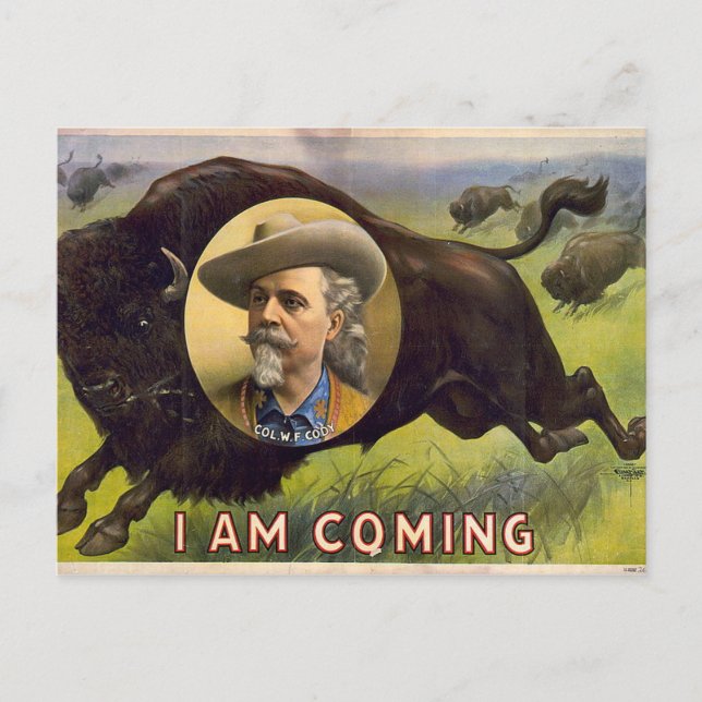 Postal Bill Cody -1899 (Anverso)