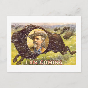 Postal Bill Cody -1899 - afligido