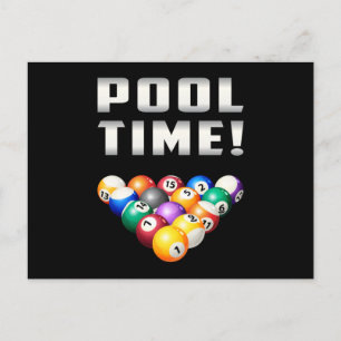 Postal Billiard Snooker Pool Billiards 8 Ball Funny Gift