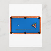 Billiards / Mesa de billar: Blue Felt: