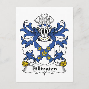 Postal Billington Family Crest