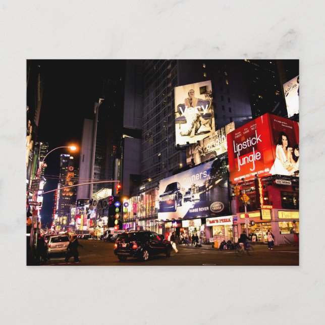 Postal Billones Times Sq (Anverso)