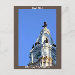Postal Billy Penn City Hall Philadelphia