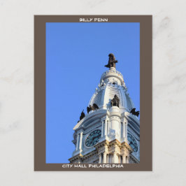 Postal Billy Penn City Hall Philadelphia