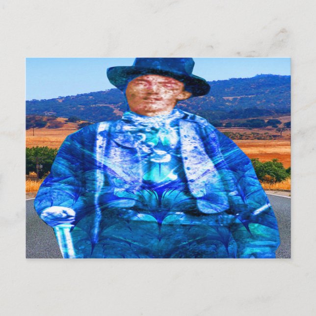 Postal Billy the Kid (Anverso)