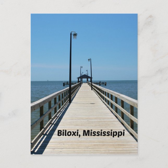 Postal Biloxi, MS (Anverso)