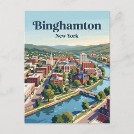 Postal Binghamton, Nueva York
