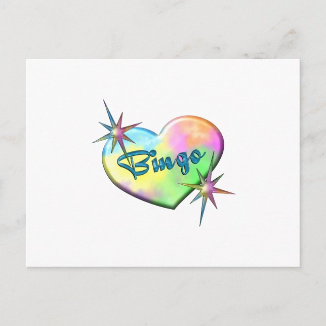 Postal Bingo Big Heart (Anverso)