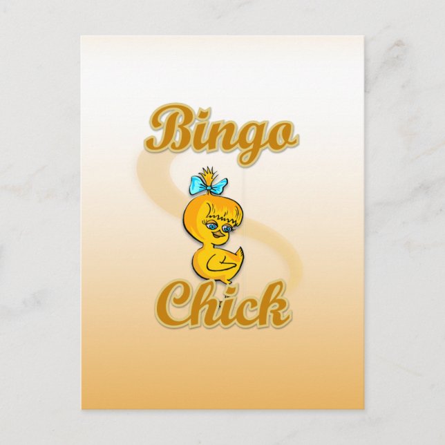 Postal Bingo Chick (Anverso)