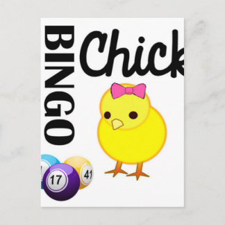 Postal Bingo Chick