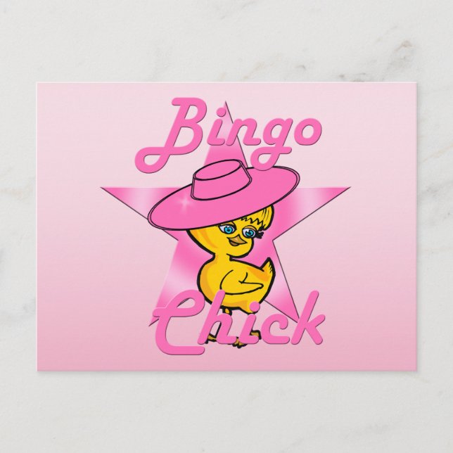 Postal Bingo Chick #8 (Anverso)