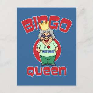 Postal Bingo Queen - Personalizar