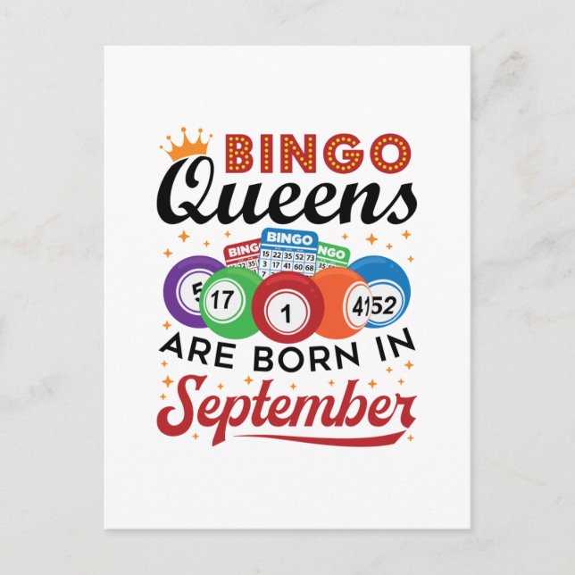 Postal Bingo Queens nace en septiembre (Anverso)