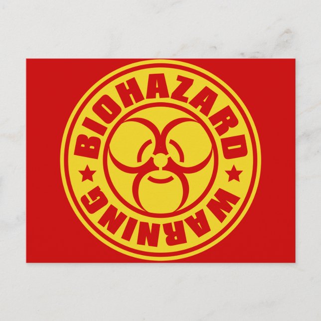 POSTAL BIOHAZARD (Anverso)