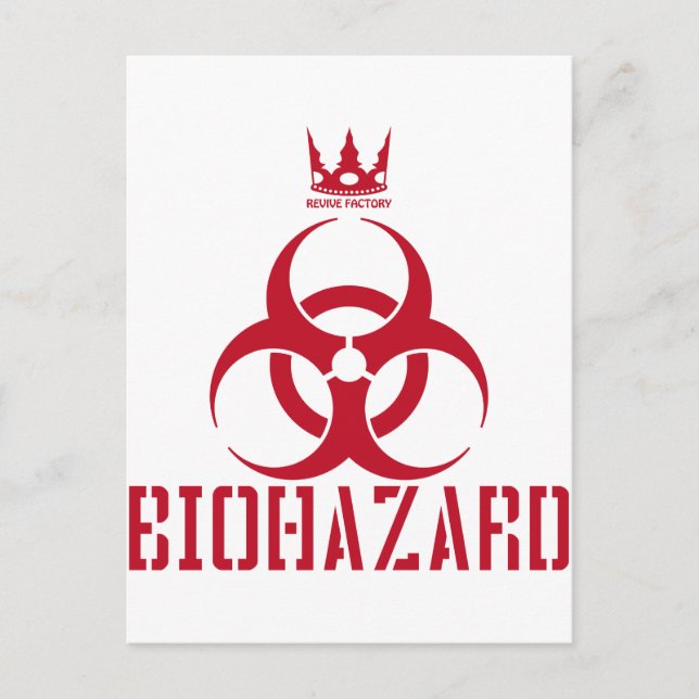 POSTAL BIOHAZARD(赤) (Anverso)