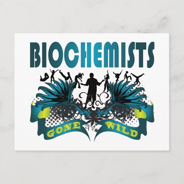 Postal Bioquímicos se volvieron salvajes (Anverso)