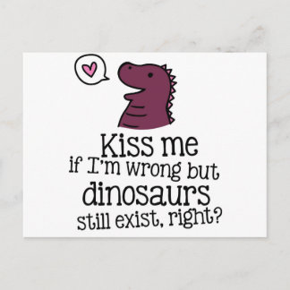 Postal bírame si me equivoco, pero todavía existen dinosa
