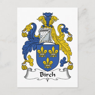 Postal Birch Family Crest