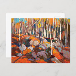 Postal Birch Grove, otoño | Tom Thomson |