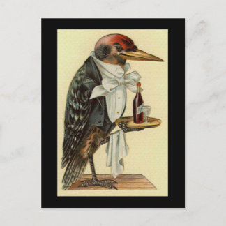 Postal Bird Waiter