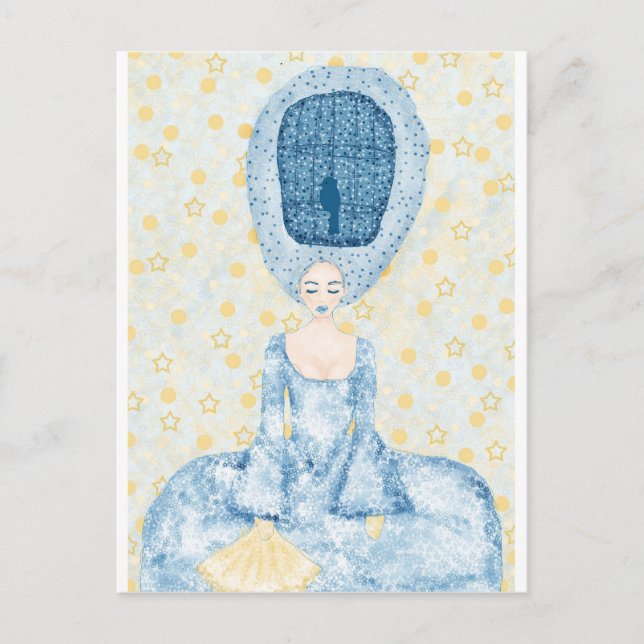 Postal Birdcage Wig (Anverso)