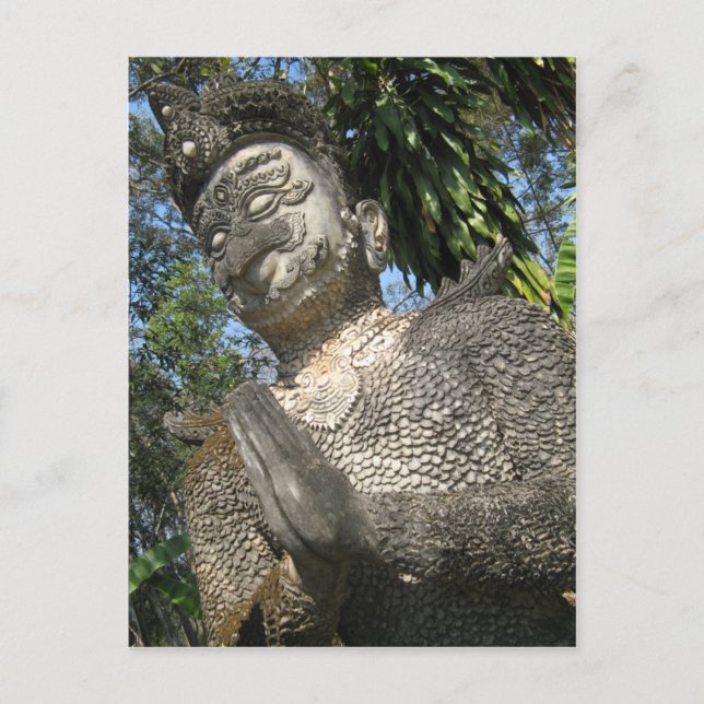 Postal Birdman Wai... Nong Khai, Isaan, Tailandia (Anverso)