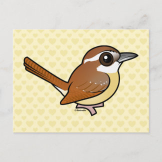 Postal Birdorable Carolina Wren