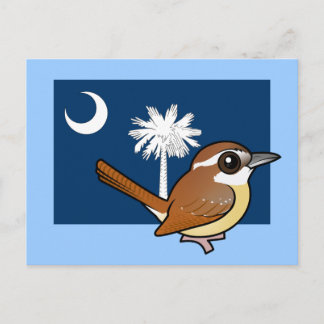 Postal Birdorable Estatal de Carolina del Sur: Carolina W