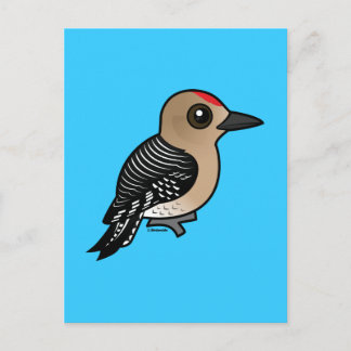 Postal Birdorable Gila Woodpecker
