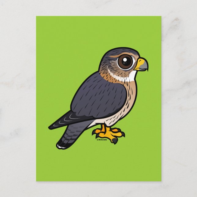 Postal Birdorable Merlin (Anverso)