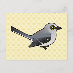 Postal Birdorable Northern Mockingbird