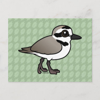 Postal Birdorable Snowy Plover