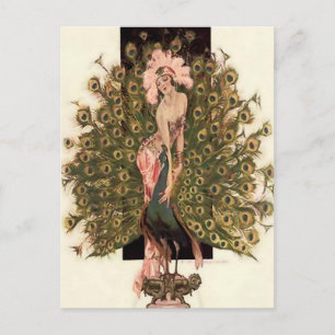 Postal “Birds of a Feather” de FX Leyendecker